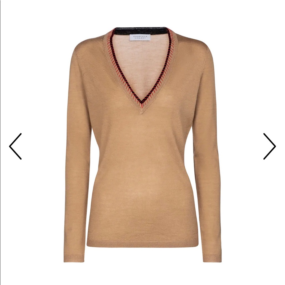 Gabriela Hearst Lorenco cashmere and silk sweater